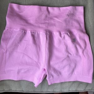 cute pink biker shorts